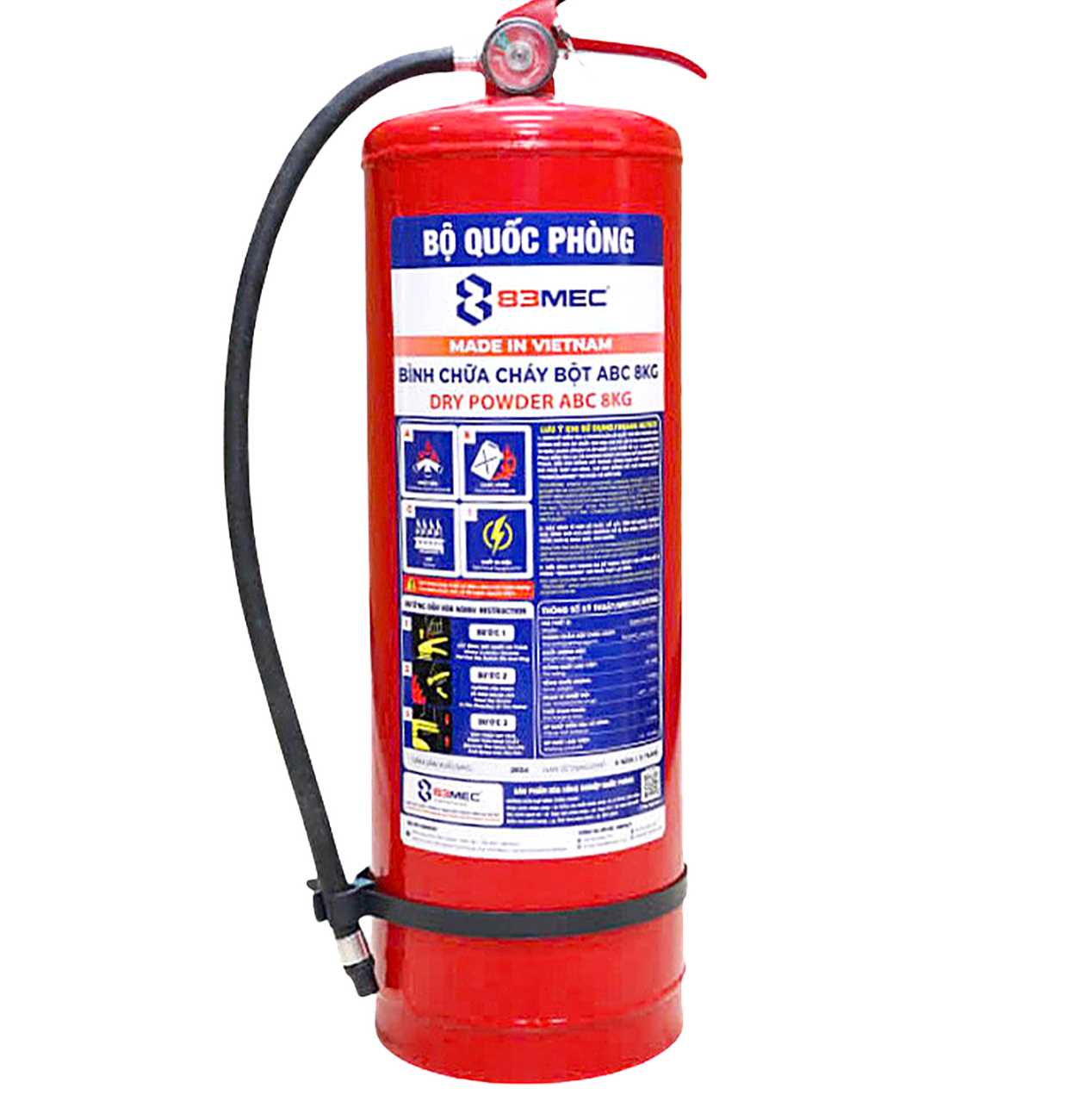 BÌNH CHỮA CHÁY BỘT ABC 8KG