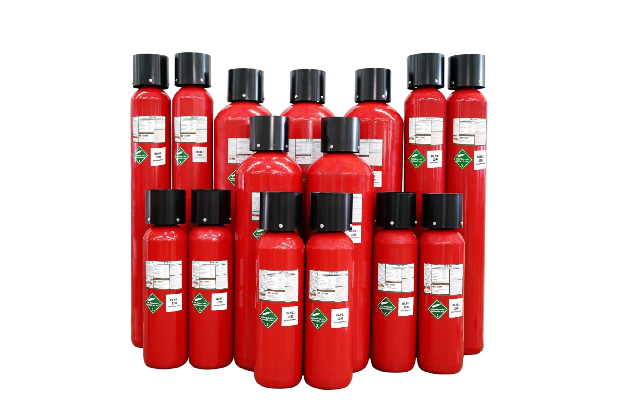 Bình chữa cháy khí FM-200 loại 82.5L